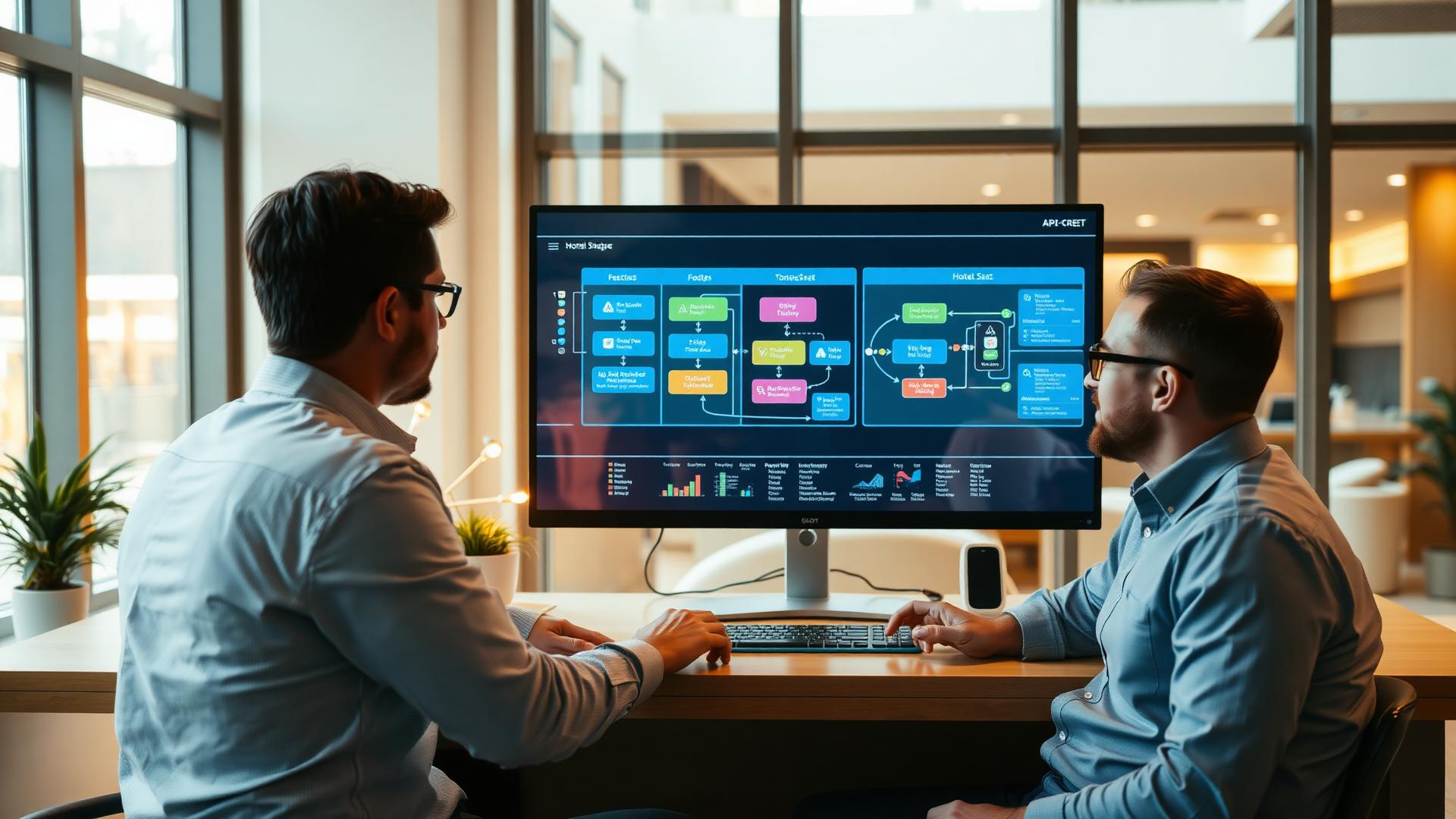 A hotel tech product integrating once with Juno to reach global payments.